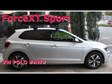 VolksWagen POLO x ルーフボックス THULE ForceXT SPORT：有限会社谷川 
