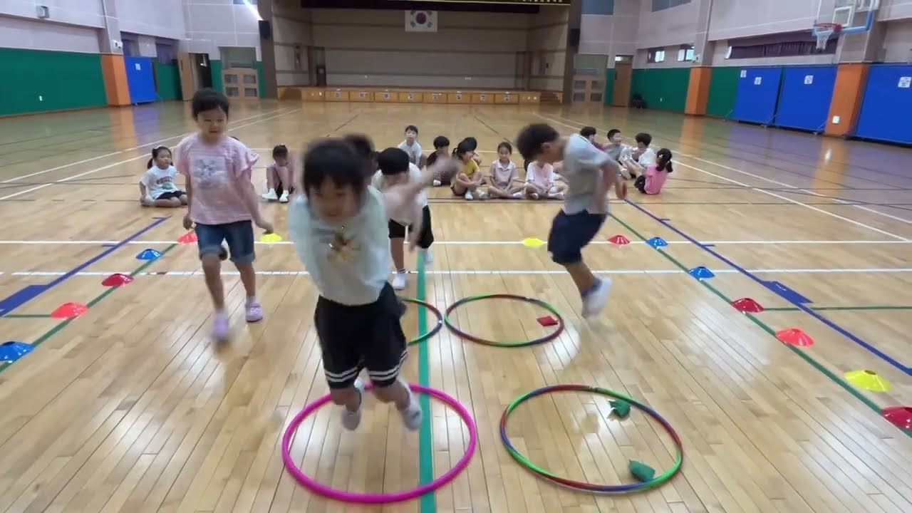 콩주머니 던지기 놀이 #1학년