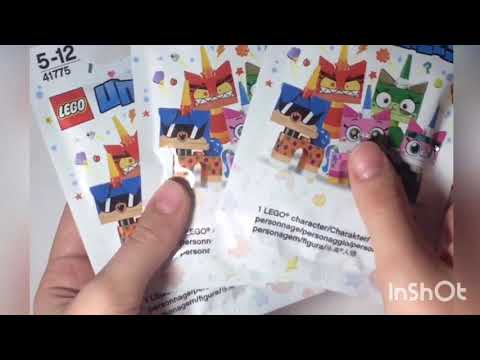 Распаковка лего классик 10708+ распаковка минифигурок unikitty