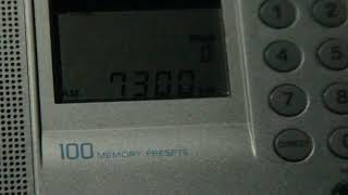 7300 kHz China Radio International – Esperanto (Kashi-Saibagh)
