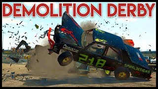 WRECKFEST! - Last man Standing Demolition Derby! - Wreckfest Multiplayer Gameplay screenshot 5