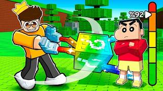 Shinchan and Dark Plays Ragdoll A Lucky Block In Roblox!! 😱