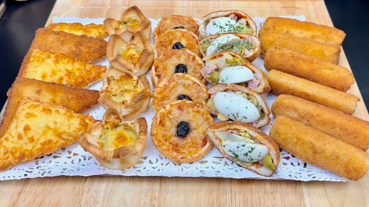 5 IDÉES recette avec du PAIN DE MIE + une 6ème recette ANTI-GASPILLAGE ! c’est tellement bon 🍞 😋