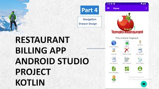 Part 4 Restaurant billing app | Android Studio Projects | Kotlin