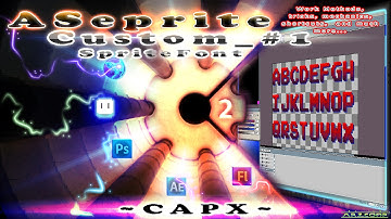 Construct 2 Scirra ~CAPX~ ASeprite Custom SpriteFont #1