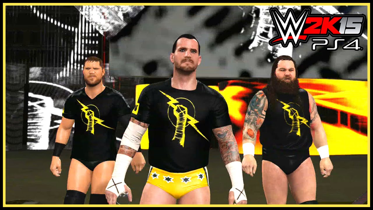 WWE 2K15 PS4 / XB1 - The New Nexus Entrance (CM Punk, Husky