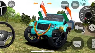 Modified Mahindra Thar 👿 games: Indian car simulator game (Gadi wala game) #trending #viral #video