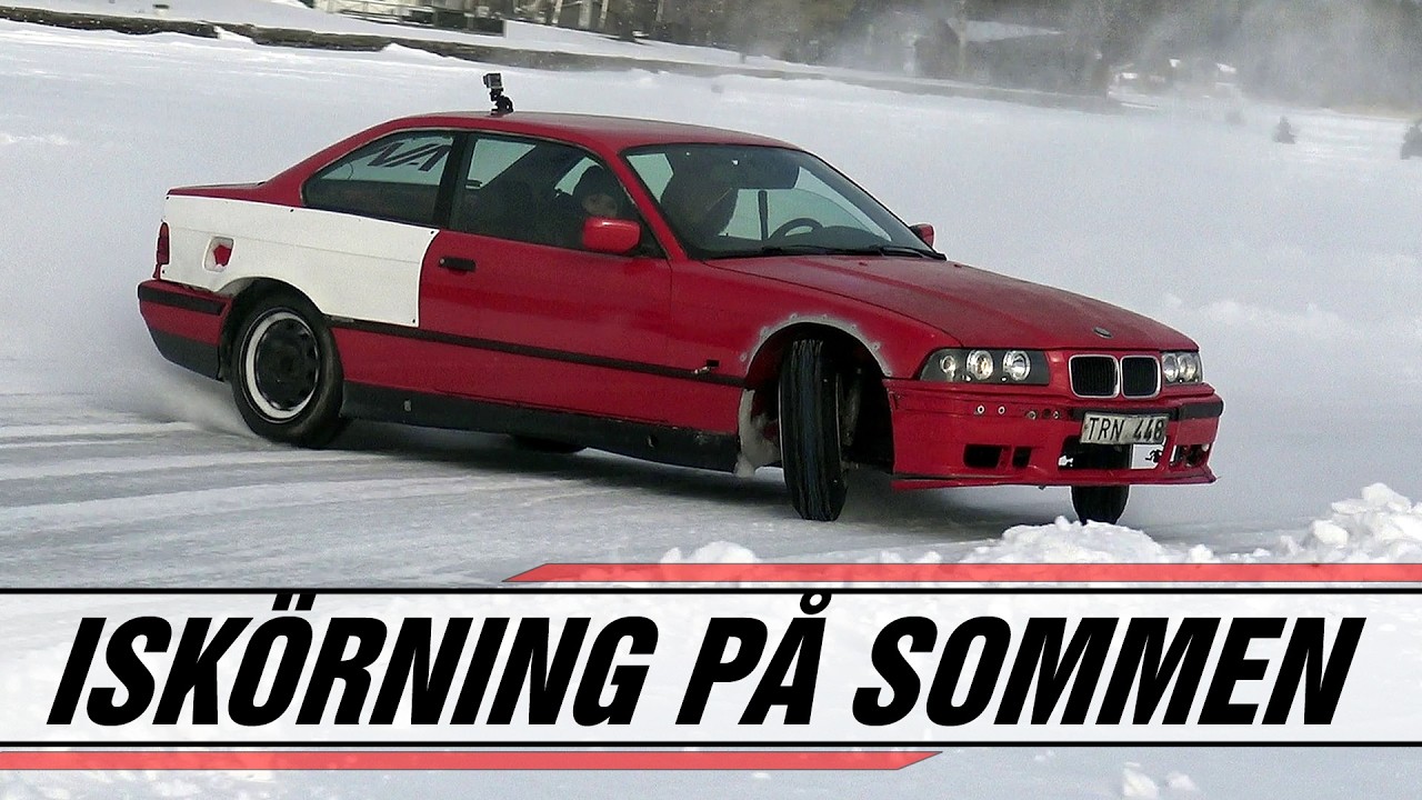Iskörning på Sommen 2026 - Sladdar, Snurrningar & Häftig Bilåka!