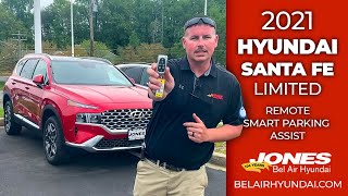 Remote Smart Parking Assist 😮 2021 Santa Fe Limited