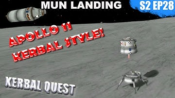 KSP - APOLLO 11 - Kerbal Quest S2 - Part 28