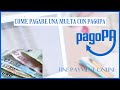 Come pagare una multa con online con PagoPa | How to pay &quot;multa&quot; online