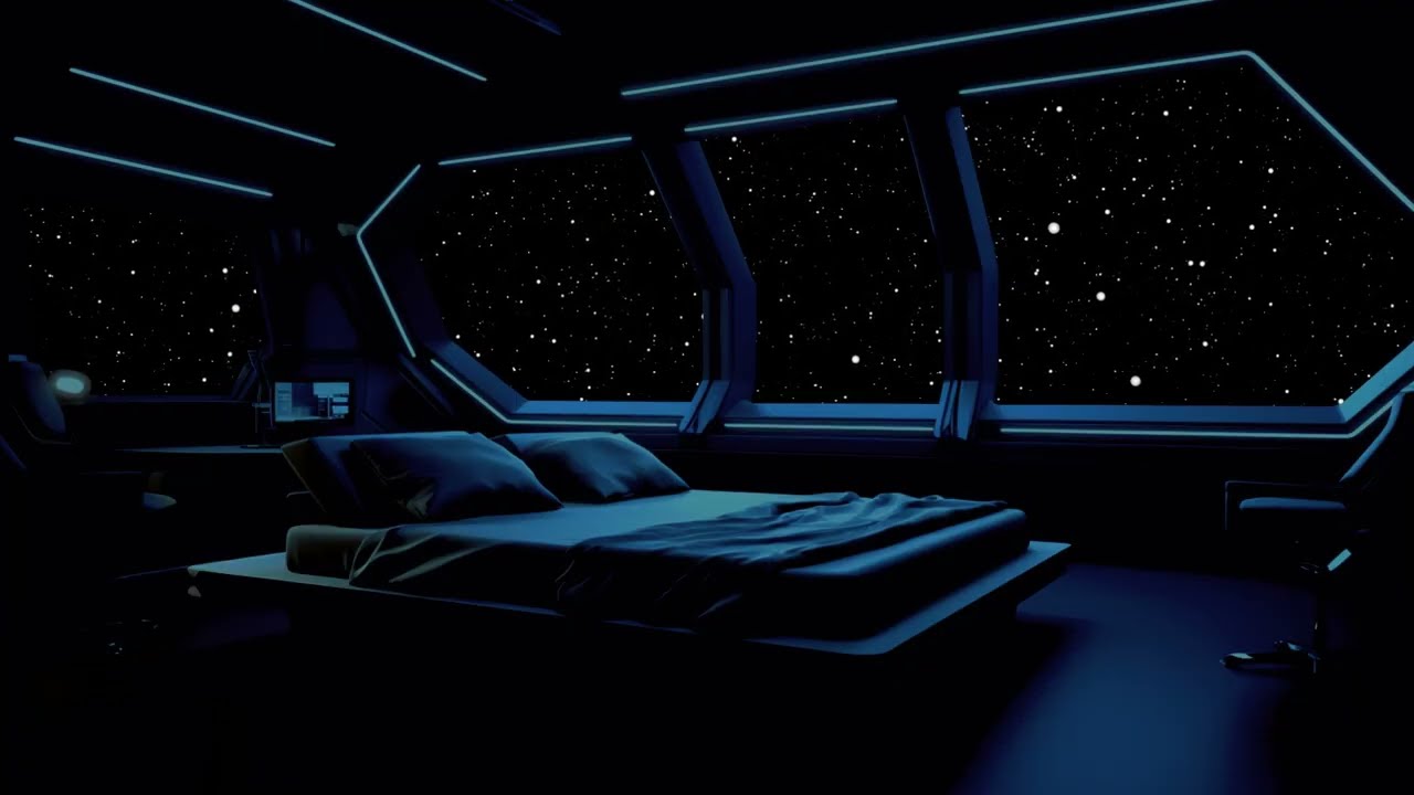 Galactic Center Radio Waves: Mysterious Cosmic Signals and Dark Ambient Space Sounds