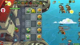 Level 1-1 Sky City - Gameplay Plants Vs. Zombies Universe
