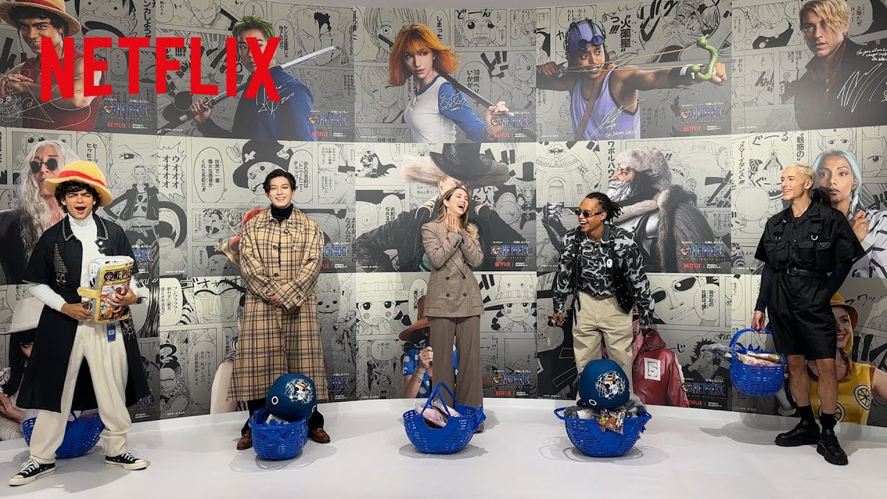 爆買い】実写版『ONE PIECE』キャストがONE PIECE BASE SHOPへ｜ONE