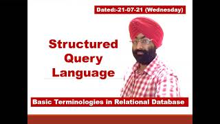 XII || CS || Relational Data Model || Part-3 || 20-07-21