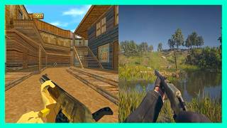 Red Dead Redemption 2 Vs. Outlaws: Weapon Animations Comparisson