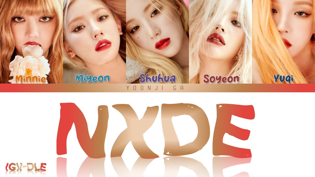 Нюд песня джи айдл. Nxde g i-DLE. Группа (g)i-DLE nxde. Айдл nxde. Nxde i-DLE текст.