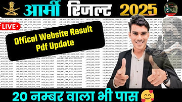 Army Final Result आपके ARO कि Waiting List Out🔥| Agniveer Army Final Result 2025
