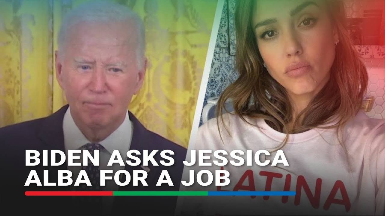 Joe Biden asks Jessica Alba for a job | ABS-CBN News