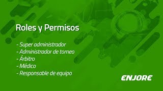 Roles y Permisos - Enjore