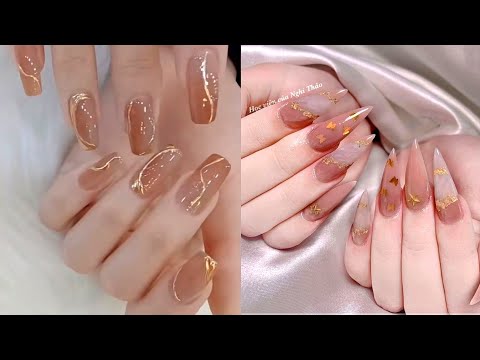 Most Gorgeous Nude Nail designs for 2023💅💗