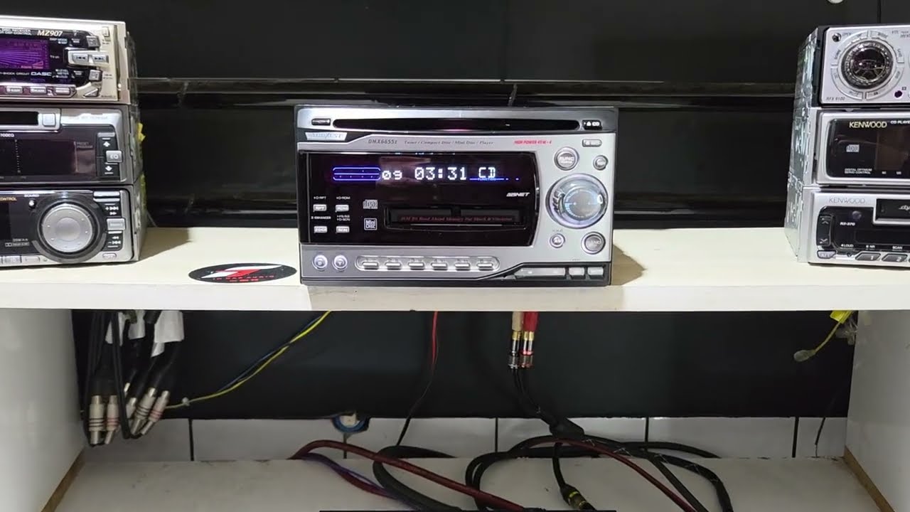 AddZest DMX6655z + gradiente HPA550 - YouTube