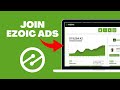 How to join ezoic ads for complete beginners  stepbystep guide