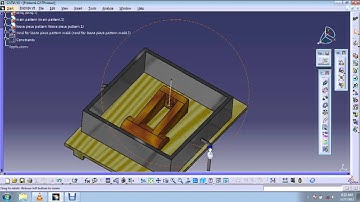 sand moulding procedure using loose piece pattern