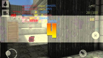 [Block Force - Pixel Style Gun Shooter Game] Block force part 1