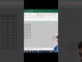 Excel Formula &amp; Tricks - How to Arrange or Formatting Data | #shorts 15, #excel_shorts