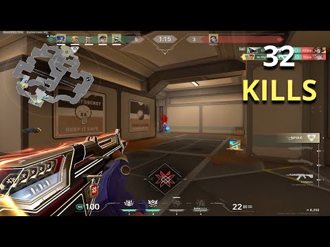 [Im Muted - Valorant] - Valorant - 32 Kills As Gekko Fracture Full Gameplay (No Commentary)