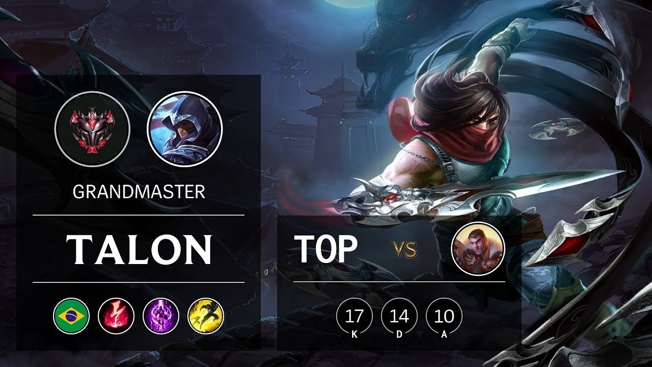 Talon Top vs Jayce - BR Grandmaster Patch 9.21