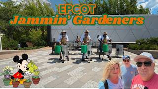 We Found Disney's MOST Unique Musicians! (Epcot Jammin' Gardeners)