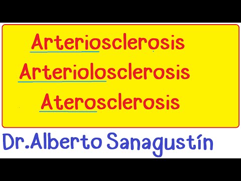 Arteriosclerosis, Arteriolosclerosis y Aterosclerosis. ¿Qué son?