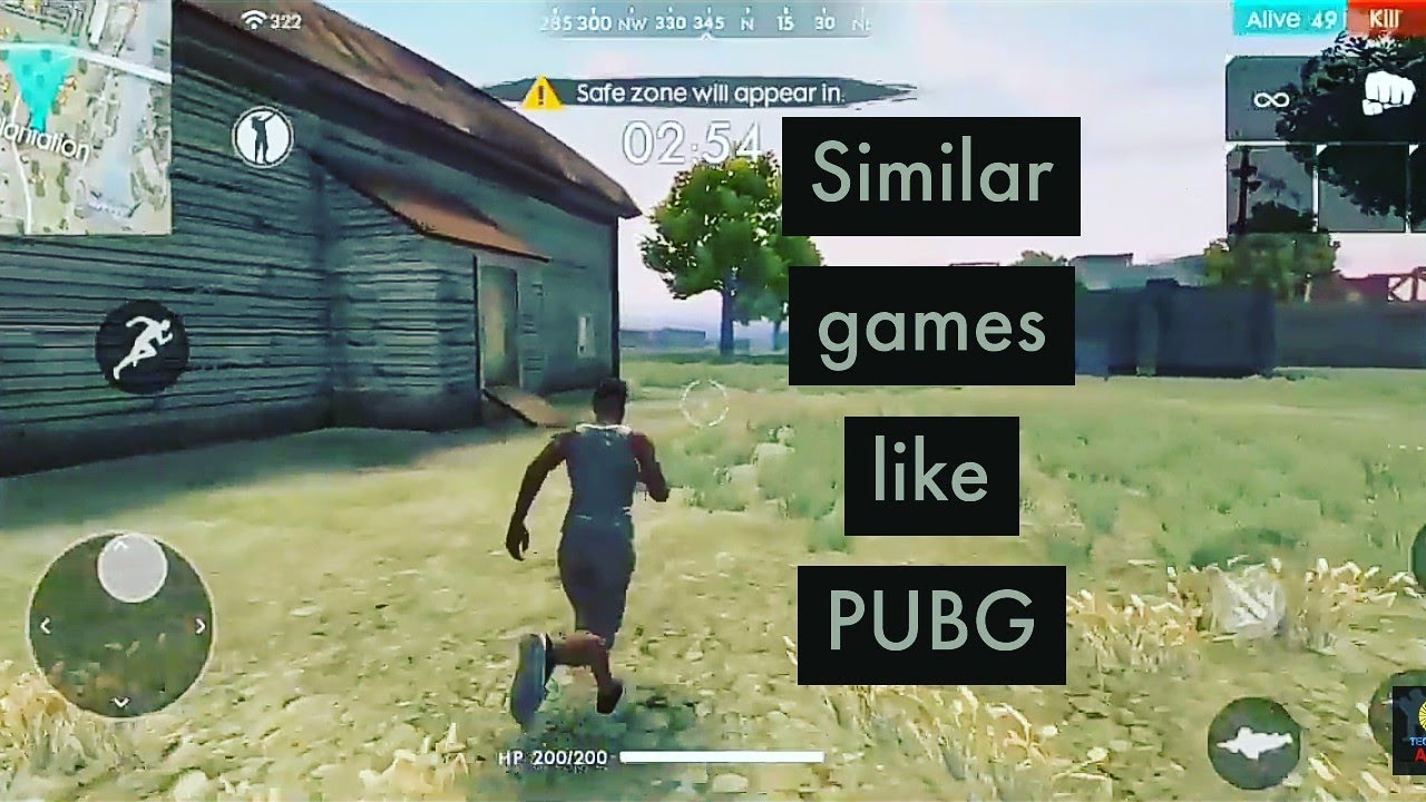 Top 5 Games like PUBG Mobile. PUBG Alternatives.