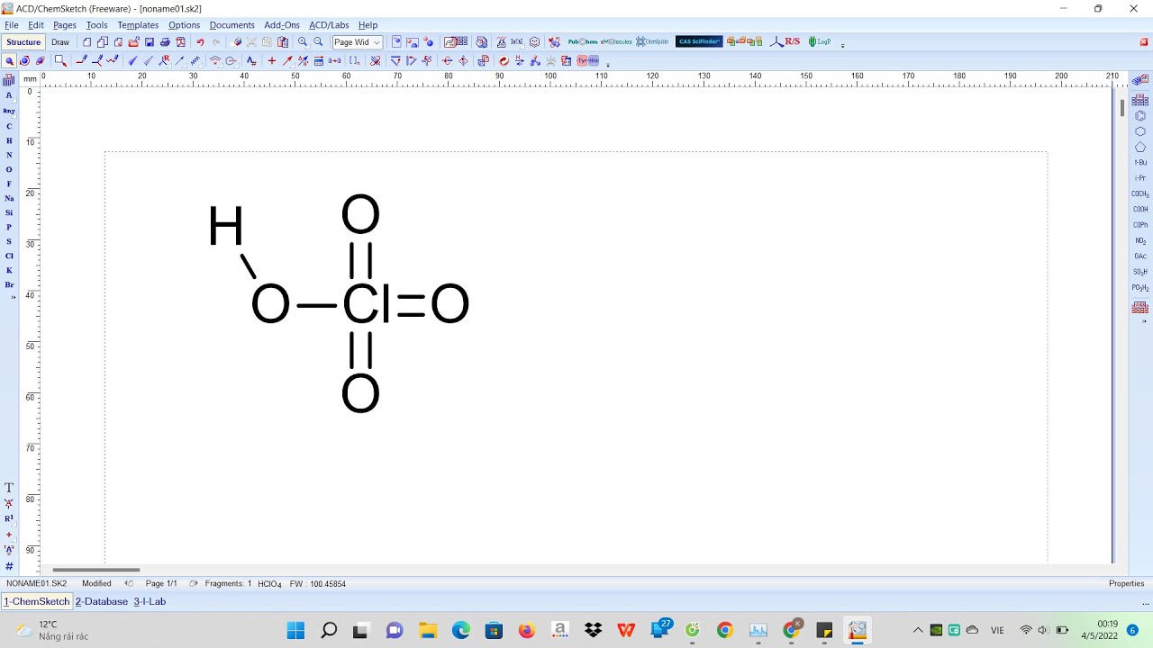 Cách Vẽ C2H5OH Trên ChemSketch: Hướng Dẫn Chi Tiết Từng Bước