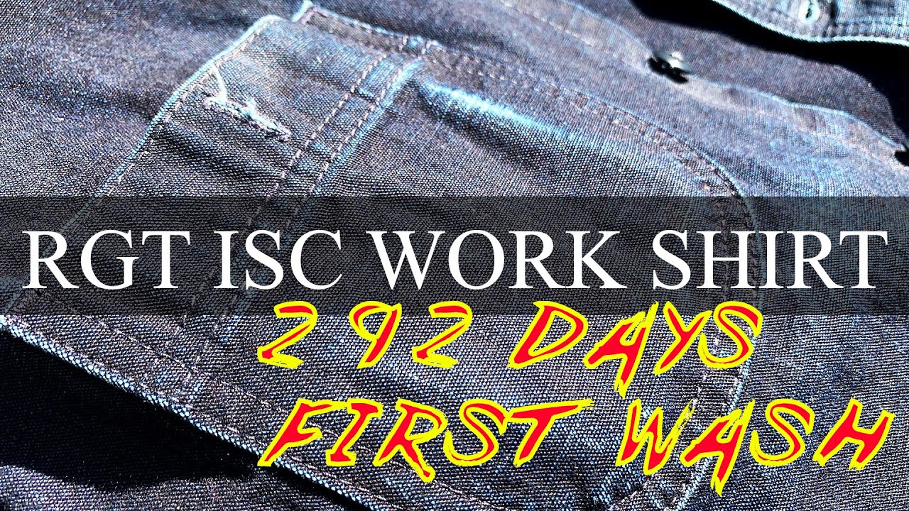 denim vlog 22: Rogue Territory ISC Work Shirt | 292 days - First Wash ...