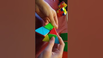 Learn to solve a pyraminx in under 60 seconds! #cube #speed #speedcuber #pyraminx #viral #fyp