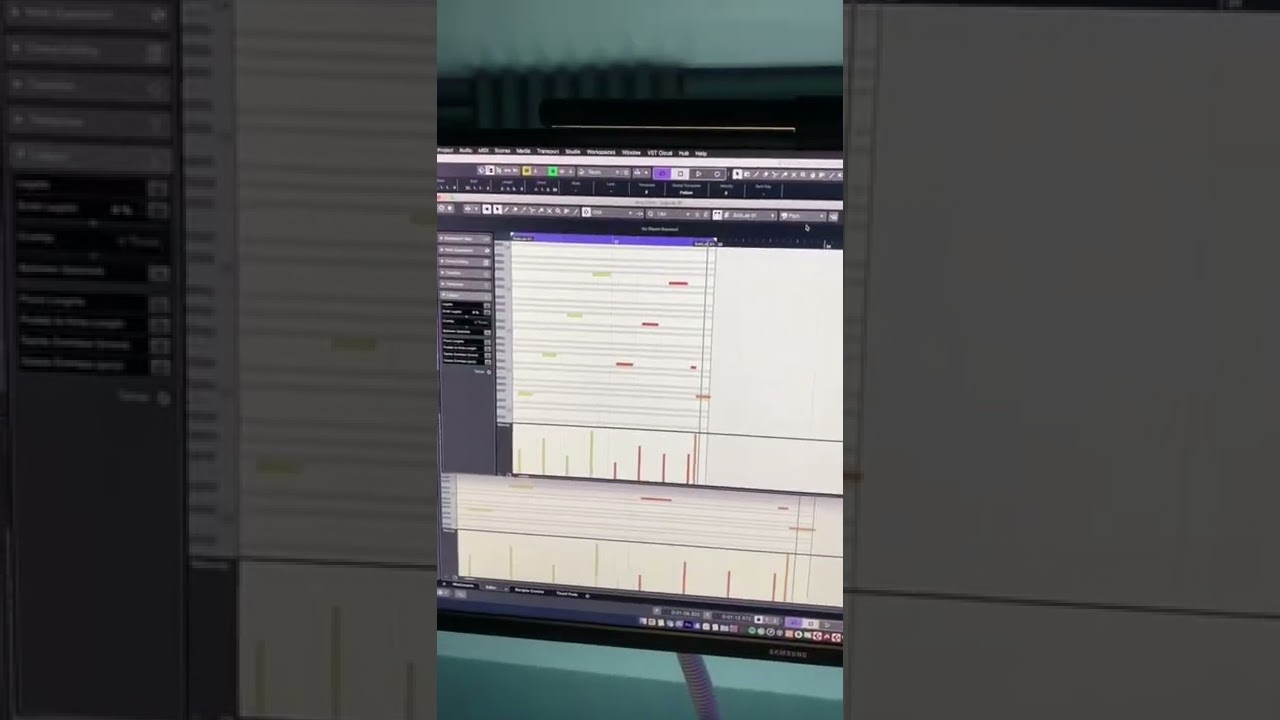 Cubase Pro Quick Tip ~ Colour midi notes 