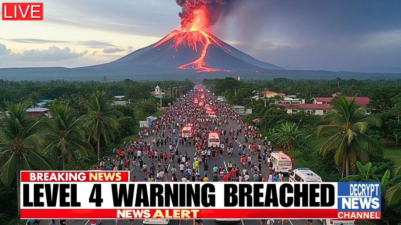 RED ALERT!: Mayon Volcano Triggers Mega-Eruption Warnings - Pyroclastic Flows Force Mass Evacuations