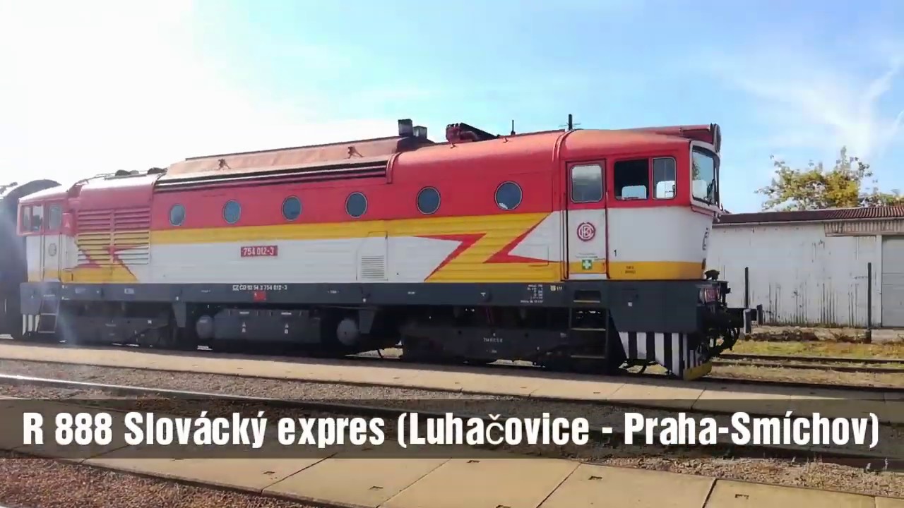 Vlaky Uherské Hradiště 12.10.2019