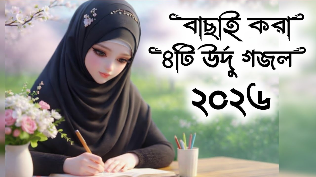 বাছাই করা ৪টি উর্দু গজল//২০২৬//Top 4 Selected Ghazals//2026