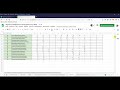 Инструкция по заполнению электронного журнала в Google таблице