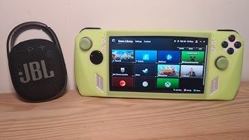 How To Connect A Bluetooth Speaker To ROG Ally