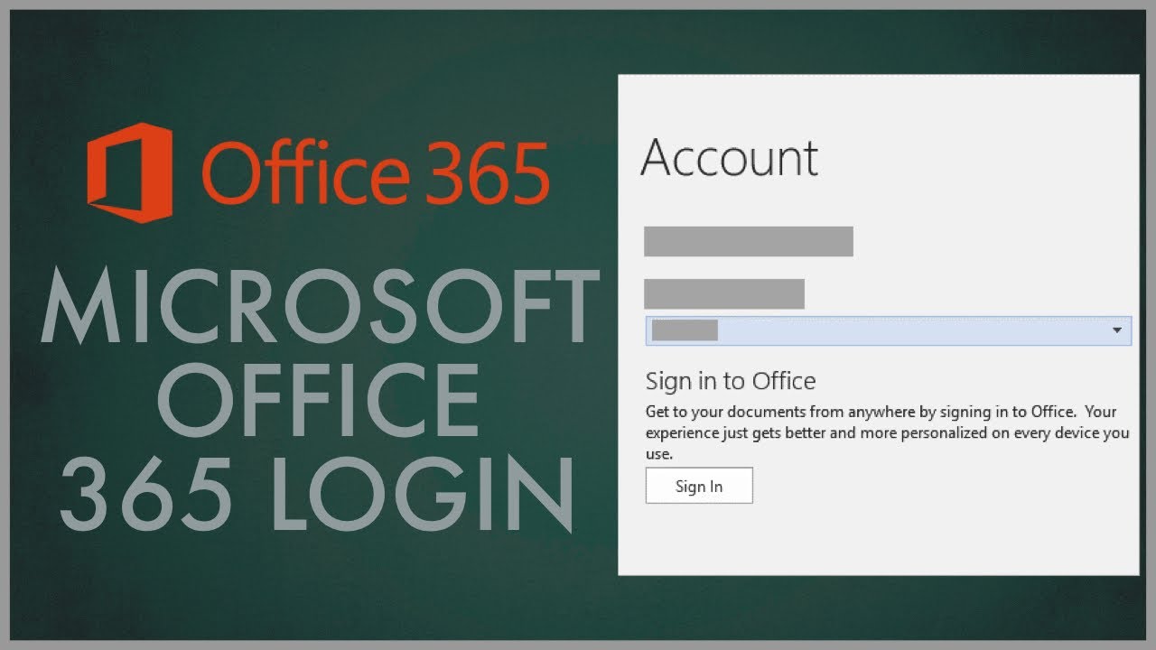 How to Login Office 365 Account? Microsoft Office 365 Login Sign In ...