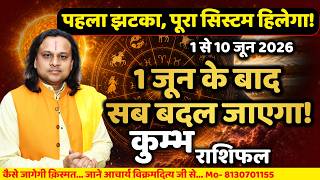   1  10  2026   Kumbh Rashi June 2026  Aquarius Horoscope  By Acharya Vani