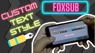 Tutorial 4   custom text styling in individual lines with foxsub subtitle editor on iphone and ipad screenshot 5