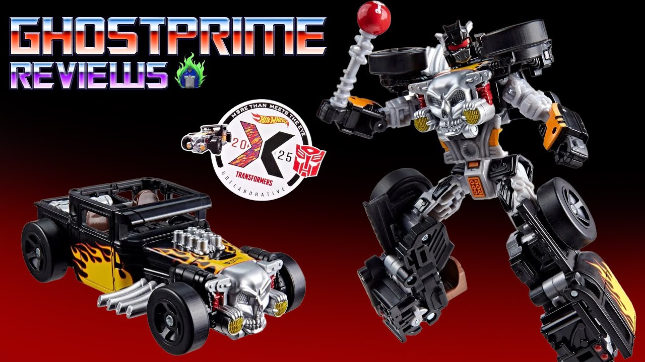 Transformers X Hotwheels Bone Shaker - YouTube