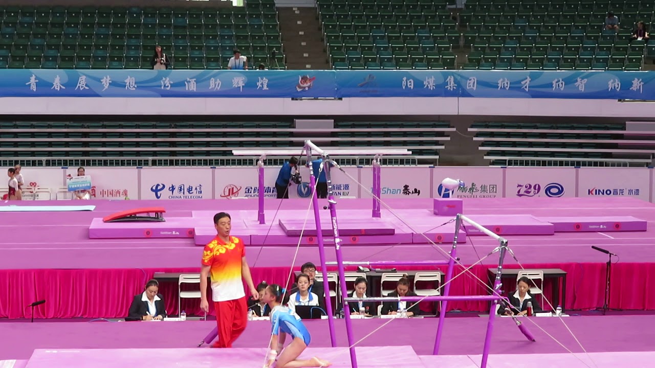 Wu Ran 吴然 - UB Qual U15 - 2019 CHN Junior National Games Taiyuan - YouTube