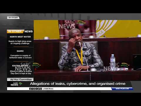 Ad Hoc Committee | Allegations of leaks, cybercrime and organised crime